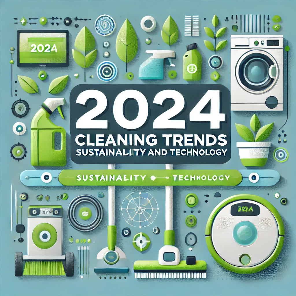 2024 Cleaning Trends: Sustainability and Technology Leading the Way**