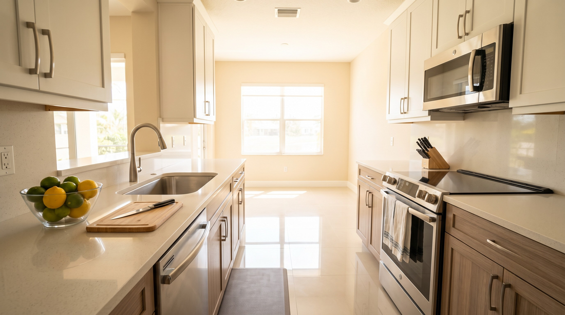 10 Minute Nightly Kitchen Reset to Keep South Florida Pests Away