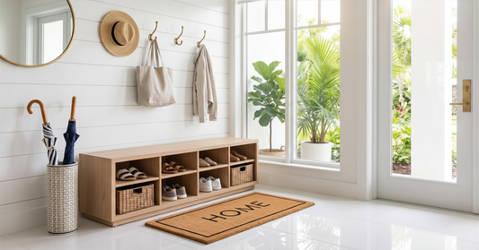 Mudroom vs. Entryway: How to Create a "Drop Zone" to Keep Florida Sand and Rain Outside