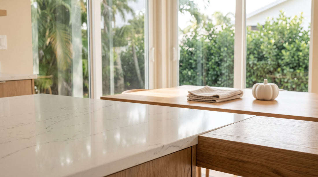 Post-Halloween home cleanup and spotless living space in a bright Coral Springs FL residence